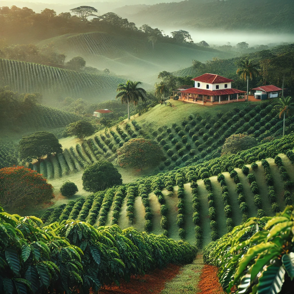 Coffee Farm in Puerto Rico